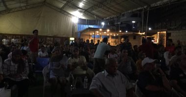 شاهد فرحة جماهير الأهلى بالمحلة بعد هدف آجاي فى شباك الزمالك فى السوبر