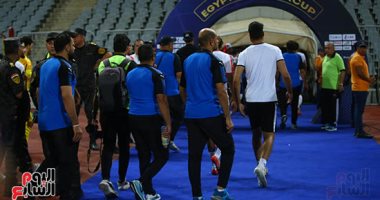 صور.. الزمالك ينسحب من مراسم تسليم ميداليات السوبر 