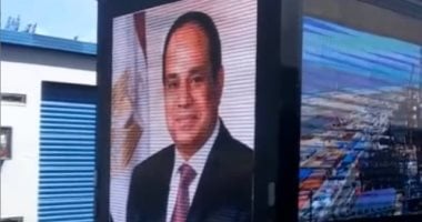 سيارات تلفزيونية للجالية المصرية تطوف شوارع نيويورك لاستقبال السيسى