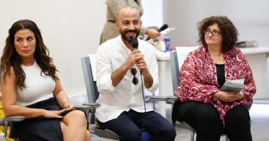 بدء ندوة "أصوات اللاجئين فى السينما" بمهرجان الجونة بحضور صبا مبارك 