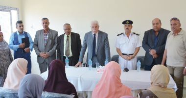 محافظ جنوب سيناء يتفقد المقر المؤقت لجامعة الأزهر بطور سيناء (صور)
