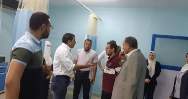 بدء تنفيذ شبكة غازات بمستشفى إبيار المركزى واستلام الدفعة الأولى من الحضانات