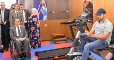 جامعة المنصورة تخصص مصاعد وممرات للطلاب ذوى الاحتياجات الخاصة لخدمتهم