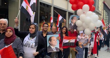 فيديو.. المصريون بأمريكا للرئيس السيسي: "كل الشعب معاك لتكون مصر قد الدنيا"
