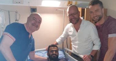إسلام رشدى لاعب الجونة يجرى عملية الرباط الصليبى بنجاح