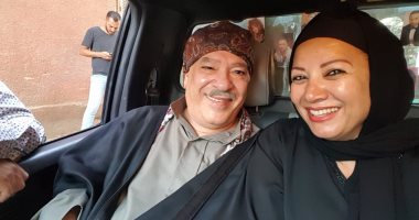 صور..انتصار تنتهى من تصوير مشاهد مسلسلها "روحين في زكيبه"
