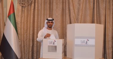 الجالية الإماراتية بمصر تصوت فى انتخابات المجلس الوطنى الاتحادى.. صور