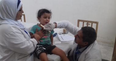 الكشف على 1050 مواطن بقافلة طبية بالجعافرة بشبين القناطر
