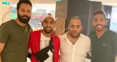 كهربا يزور مؤمن زكريا وجنش فى ألمانيا