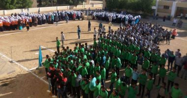 صور .. انتظام 68 ألف طالب وطالبة فى 453 مدرسة على مستوى قرى ومدن الوادى الجديد