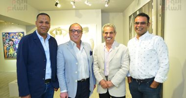 محمد طلعت فى حفل افتتاح معرض "كما أنا": الهدف إثراء المشهد الفنى