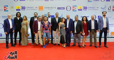 نجوم الفن يحضرون العرض الأول لفيلم "لما بنتولد" فى مهرجان الجونة السينمائى 