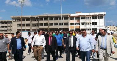 صور .. رئيس جامعة العريش: قبول جميع طلاب الأزهر بنين وبنات بالجامعة