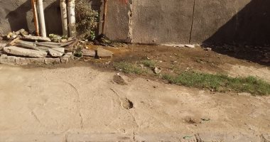 كسر ماسورة مياه بالنهضة فى حى السلام ثان والأهالى يناشدون لإصلاحها