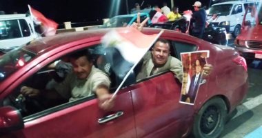 صور لمسيرات ضخمة فى السويس خرجت لتأييد الرئيس السيسى