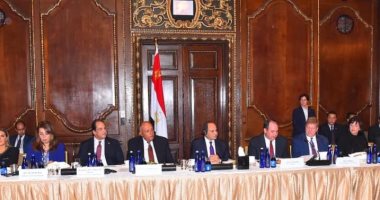السيسى لغرفة التجارة الأمريكية: نتطلع لمزيد من مساهمة الشركات الأمريكية فى عملية التنمية بمصر