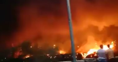 "اليوم السابع" يفضح كذب الإخوان وادعاءهم نشوب نيران ضخمة فى قطار بالمنيا.. والحقيقة:الحريق بجور محطة المنيا ووقع أمس الأحد ببعض الزراعات وتمت السيطرة عليه.. والإرهابية تنشر صورا أولا وفيديو بعد ساعة لحبك الكذبة