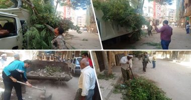 "تعالوا ننظف شوارعنا".. مبادرة تبدأ فى تجميل منطقة الحقوقيين بأسيوط استعدادًا لتعميمها فى المحافظة.. الشباب: وضعنا خطة لإزالة المخالفات والقمامة بالتنسيق مع الحى.. وتهذيب الأشجار ودهان الأرصفة (صور)