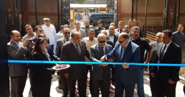 صور .. محافظ الفيوم ومساعد وزير العدل يفتتحان أعمال التطوير بالمحكمة