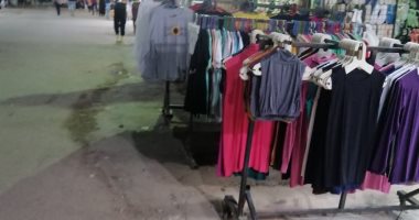 باعة جائلين وعروض للمنتجات فى وسط الطريق.. شكوى سكان شارع ضياء بالهرم
