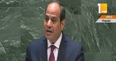 السيسي: دشنا مركز الاتحاد الأفريقى لإعادة الإعمار لبناء الدول بعد النزاعات