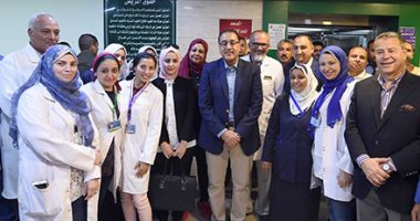 رئيس الوزراء يتفقد المستشفى العام ببنى سويف
