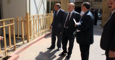 صور.. رئيس مجلس الدولة ونوابه يتفقدون مبانى محاكم مجلس الدولة