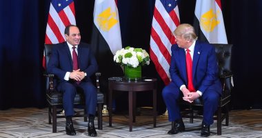 السيسى: الاجتماعات المتبادلة مع ترامب تعكس التفاهم الكبير بين البلدين