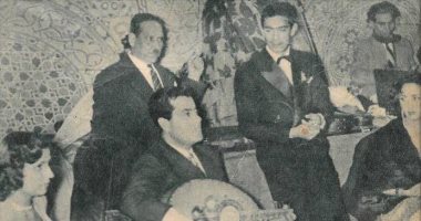  نجوم الزمن الجميل فى كواليس أول مهرجان فنى مصرى.. صور