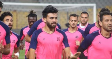 صور.. الاتحاد السكندرى يختتم تدريباته لمواجهة العربى الكويتى ببرج العرب