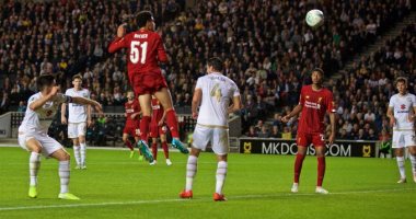 ليفربول يتخطى ميلتون كينز ويتأهل لدور الـ16 بكأس الرابطة فى غياب صلاح