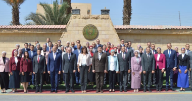 وزيرة الهجرة تلتقى ضباط القوات المسلحة المرشحين للتمثيل الدبلوماسى العسكرى
