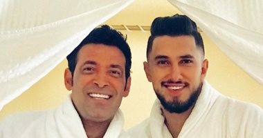 شاهد.. كيف احتفل سعد الصغير بعيد ميلاد نجله؟