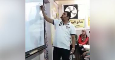 شاهد مدرس تاريخ يشرح لطلاب فصله رحلة صمود مصر أمام فوضى ما بعد الربيع العربى