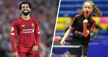 هنا جودة عن تحدى محمد صلاح فى ماتش تنس: مكة تنور بس بحب اللعب مع الكبار