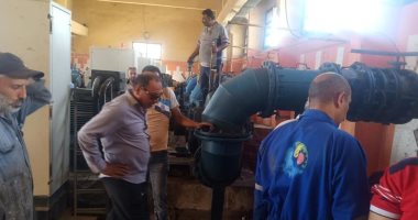 اصلاح شبكات مياه القنطرة غرب وتطهير بالوعات الأمطار فى السويس وبورسعيد