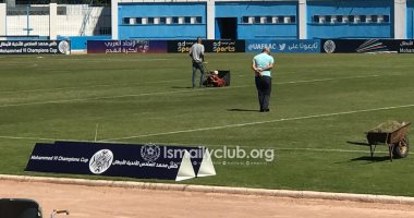 13 كاميرا وتخطيط ملعب المنستير استعدادًا لموقعة الإسماعيلى وأهلى بنى غازى