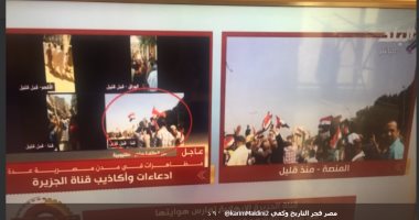 الجزيرة المفضوحة.. القناة القطرية تبث احتفالات المنصة باعتبارها للإخوان بقنا