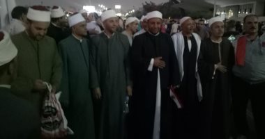 صور.. أئمة الأزهر والأوقاف أمام المنصة: أعداء الوطن لن يفلحوا بنشر الفوضى