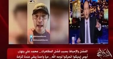 اليأس والإحباط يسيطران على محمد على والإخوان.. وأديب: عندهم التهابات وتسلخات
