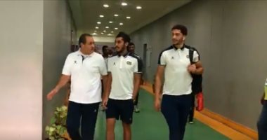 شاهد.. وصول المصرى إلى برج العرب لمواجهة بطل زنجبار فى الكونفدرالية 