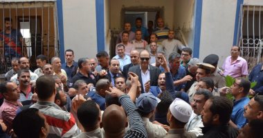 محافظ الغربية يتفقد الأعمال الإنشائية بمقر مجلس مدينة بسيون