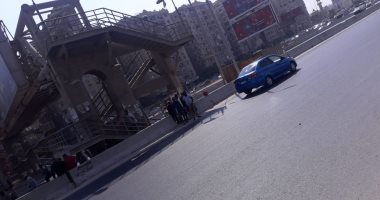أهالى القطامية يناشدون المسئولين لإكمال كوبرى المشاة على الدائرى