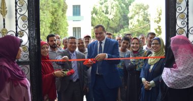 صور .. افتتاح مبنى "ب" لطالبات المدن بعد صيانته بجامعة سوهاج