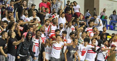 إيقاف مباراة الزمالك والجزيرة فى سوبر كرة السلة بسبب الجماهير 