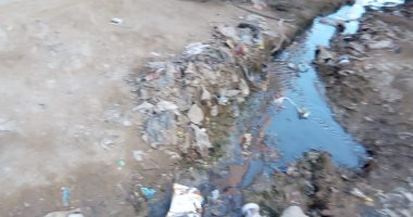 شكوى من غرق مياه الصرف الصحى بمنطقة قشوع بحى العامرية أول فى الإسكندرية