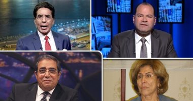 "الجبناء المحرضون من الخارج"..نشأت الديهى لـ"حمزة زوبع": ماتيجى تورينا شجاعتك وتموت شهيد فى مصر..وفريدة الشوباشى لـ"محمد ناصر": "لو دكر تعالى مصر.. لكن أنت جبان".. ولبنى عسل تصف قنوات الإخوان بالأغبياء