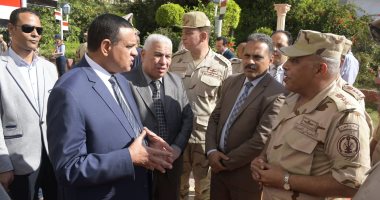 محافظ البحيرة يفتتح مدرسة دمنهور الثانوية الزخرفية بنظام التأسيس العسكرى