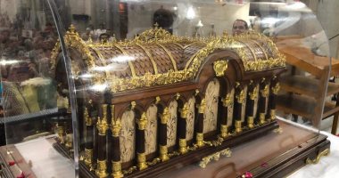 الكنيسة الكاثوليكية بمصر الجديدة تستقبل رفات القديسة تريزا الطفل يسوع