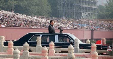 صور.. الصين تحتفل بمرور 70 عاما على الحكم الشيوعى باستعراض للقوة